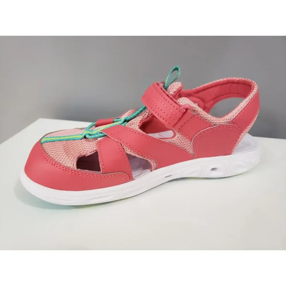 NEW Columbia Youth Techsun Sandal Strap Hook & Loop Toe Hiking Walking BIG KID 6